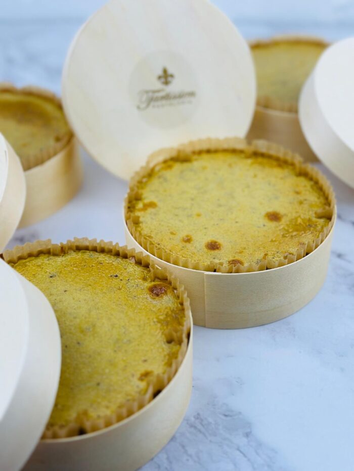 TARTA DE QUESO Y PISTACHO IBÉRICO