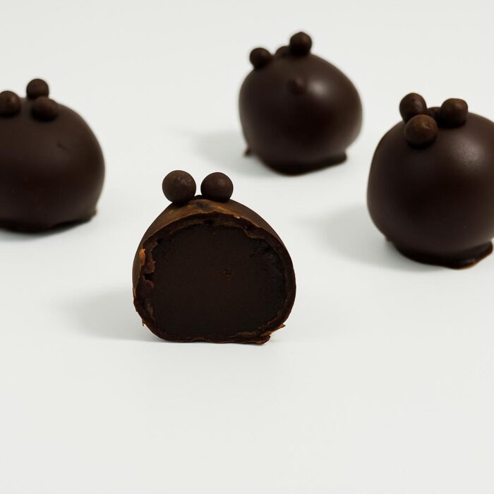 Trufas de Chocolate Negro